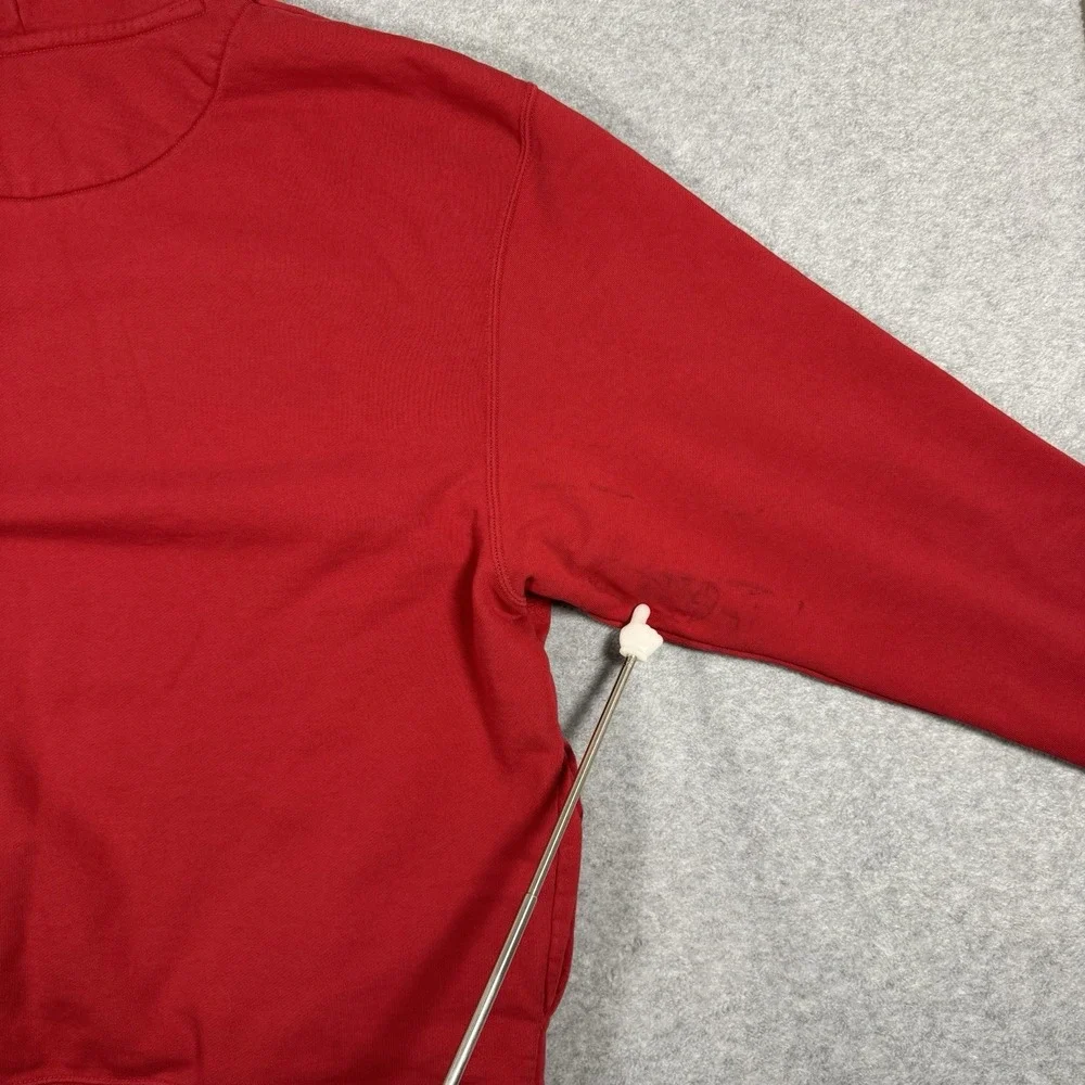 Jordan Jumpman Hoodie 2XL Red JOR DAN Spellout Pullover Basketball Sweatshirt